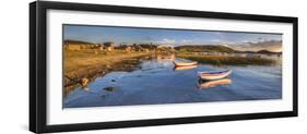 Sunrise in the Harbour at Challapampa Village, Lake Titicaca, Bolivia-Matthew Williams-Ellis-Framed Photographic Print