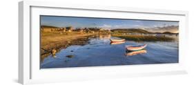 Sunrise in the Harbour at Challapampa Village, Lake Titicaca, Bolivia-Matthew Williams-Ellis-Framed Photographic Print