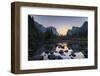 Sunrise in the Merced River, California, Yosemite Valley-Marco Isler-Framed Photographic Print