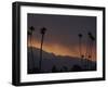 Sunrise in the San Gabriel Mountains Santa Anita 24th, October 2003-null-Framed Photographic Print