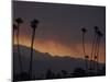 Sunrise in the San Gabriel Mountains Santa Anita 24th, October 2003-null-Mounted Photographic Print