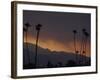 Sunrise in the San Gabriel Mountains Santa Anita 24th, October 2003-null-Framed Photographic Print