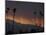 Sunrise in the San Gabriel Mountains Santa Anita 24th, October 2003-null-Mounted Photographic Print