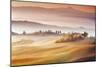 Sunrise in Val d'Orcia-Marcin Sobas-Mounted Photographic Print