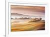 Sunrise in Val d'Orcia-Marcin Sobas-Framed Photographic Print