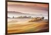 Sunrise in Val d'Orcia-Marcin Sobas-Framed Photographic Print