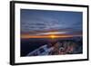 Sunrise in Watzmann with Dachstein Mountain and Steinernes Meer-Stefan Sassenrath-Framed Photographic Print