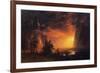 Sunrise in Yosemite Valley-Albert Bierstadt-Framed Premium Giclee Print