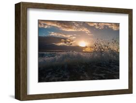 Sunrise, Kailua Beach, Oahu, Hawaii-Mark A Johnson-Framed Photographic Print