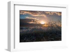 Sunrise, Kailua Beach, Oahu, Hawaii-Mark A Johnson-Framed Photographic Print