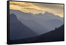 Sunrise, Kings Canyon National Park, California-Rob Sheppard-Framed Stretched Canvas