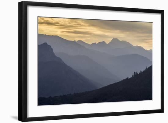 Sunrise, Kings Canyon National Park, California-Rob Sheppard-Framed Photographic Print