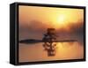 Sunrise, Kruger National Park, South Africa, Africa-Ann & Steve Toon-Framed Stretched Canvas