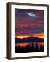 Sunrise, Lake Pukaki, Canterbury, South Island, New Zealand, Pacific-Jochen Schlenker-Framed Photographic Print