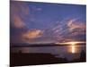 Sunrise, Lake Pukaki, Southern Alps, Canterbury, South Island, New Zealand-Jeremy Bright-Mounted Photographic Print