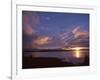 Sunrise, Lake Pukaki, Southern Alps, Canterbury, South Island, New Zealand-Jeremy Bright-Framed Photographic Print