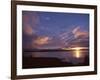 Sunrise, Lake Pukaki, Southern Alps, Canterbury, South Island, New Zealand-Jeremy Bright-Framed Photographic Print