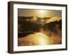 Sunrise, Lake Waterbury, Little River State Park, Vermont, USA-Charles Gurche-Framed Photographic Print