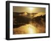 Sunrise, Lake Waterbury, Little River State Park, Vermont, USA-Charles Gurche-Framed Photographic Print