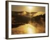 Sunrise, Lake Waterbury, Little River State Park, Vermont, USA-Charles Gurche-Framed Photographic Print