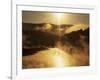Sunrise, Lake Waterbury, Little River State Park, Vermont, USA-Charles Gurche-Framed Photographic Print