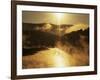 Sunrise, Lake Waterbury, Little River State Park, Vermont, USA-Charles Gurche-Framed Photographic Print