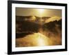 Sunrise, Lake Waterbury, Little River State Park, Vermont, USA-Charles Gurche-Framed Photographic Print