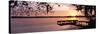 Sunrise, Lake Whippoorwill, Koa Campground, Orlando, Florida, USA-null-Stretched Canvas