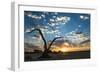 Sunrise Landscape in Sossusvlei, Namibia, July 2014-Wim van den Heever-Framed Photographic Print