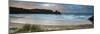 Sunrise Landscape Panorama Three Cliffs Bay in Wales with Dramatic Sky-Veneratio-Mounted Photographic Print