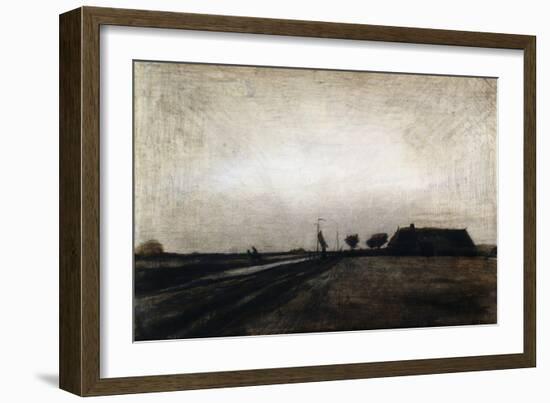 Sunrise; Le Lever Du Soleil, 1883-Vincent van Gogh-Framed Giclee Print