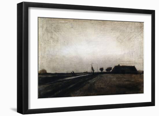 Sunrise; Le Lever Du Soleil, 1883-Vincent van Gogh-Framed Giclee Print