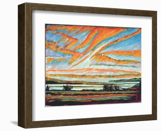 Sunrise, Les Eboulements, Quebec-Patricia Eyre-Framed Giclee Print