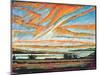 Sunrise, Les Eboulements, Quebec-Patricia Eyre-Mounted Giclee Print