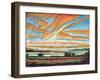 Sunrise, Les Eboulements, Quebec-Patricia Eyre-Framed Giclee Print