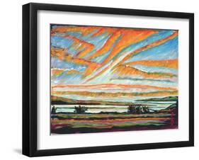 Sunrise, Les Eboulements, Quebec-Patricia Eyre-Framed Giclee Print