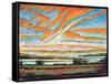 Sunrise, Les Eboulements, Quebec-Patricia Eyre-Framed Stretched Canvas