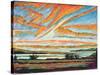 Sunrise, Les Eboulements, Quebec-Patricia Eyre-Stretched Canvas