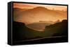 Sunrise Light and Hills, East Bay Oakland California Landscape-Vincent James-Framed Stretched Canvas