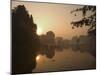 Sunrise, Limestone Mountain Scenery, Tam Coc, Ninh Binh, South of Hanoi, North Vietnam-Christian Kober-Mounted Photographic Print