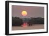 Sunrise, Mangroves and Water, Merritt Island Nwr, Florida-Rob Sheppard-Framed Photographic Print