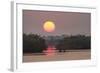 Sunrise, Mangroves and Water, Merritt Island Nwr, Florida-Rob Sheppard-Framed Photographic Print