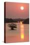 Sunrise, Mangroves and Water, Merritt Island Nwr, Florida-Rob Sheppard-Stretched Canvas