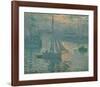 Sunrise (Marine), 1873-Claude Monet-Framed Premium Giclee Print