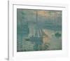 Sunrise (Marine), 1873-Claude Monet-Framed Premium Giclee Print