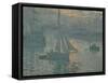 Sunrise (Marine), 1873-Claude Monet-Framed Stretched Canvas