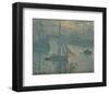 Sunrise (Marine)-Claude Monet-Framed Art Print