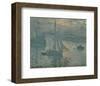 Sunrise (Marine)-Claude Monet-Framed Art Print