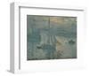 Sunrise (Marine)-Claude Monet-Framed Art Print