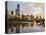 Sunrise, Melbourne Central Business District (Cbd) and Yarra River, Melbourne, Victoria, Australia-Jochen Schlenker-Stretched Canvas